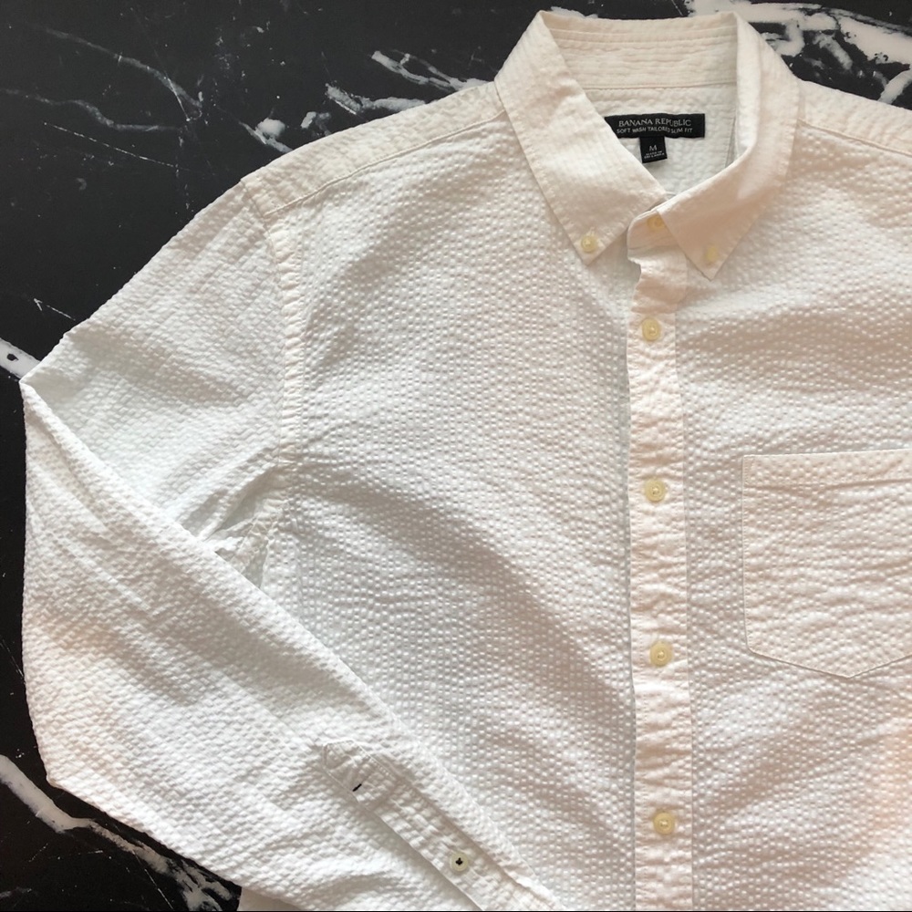 Banana Republic Slim Fit Button Down, sz M